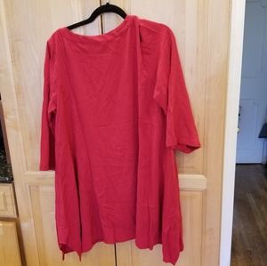 Linea Louis Dell'Olio Petite Crepe Boatneck Tunic 